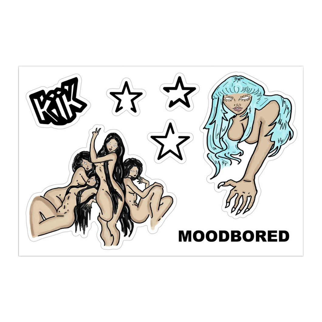 MOODBORED STICKKIS